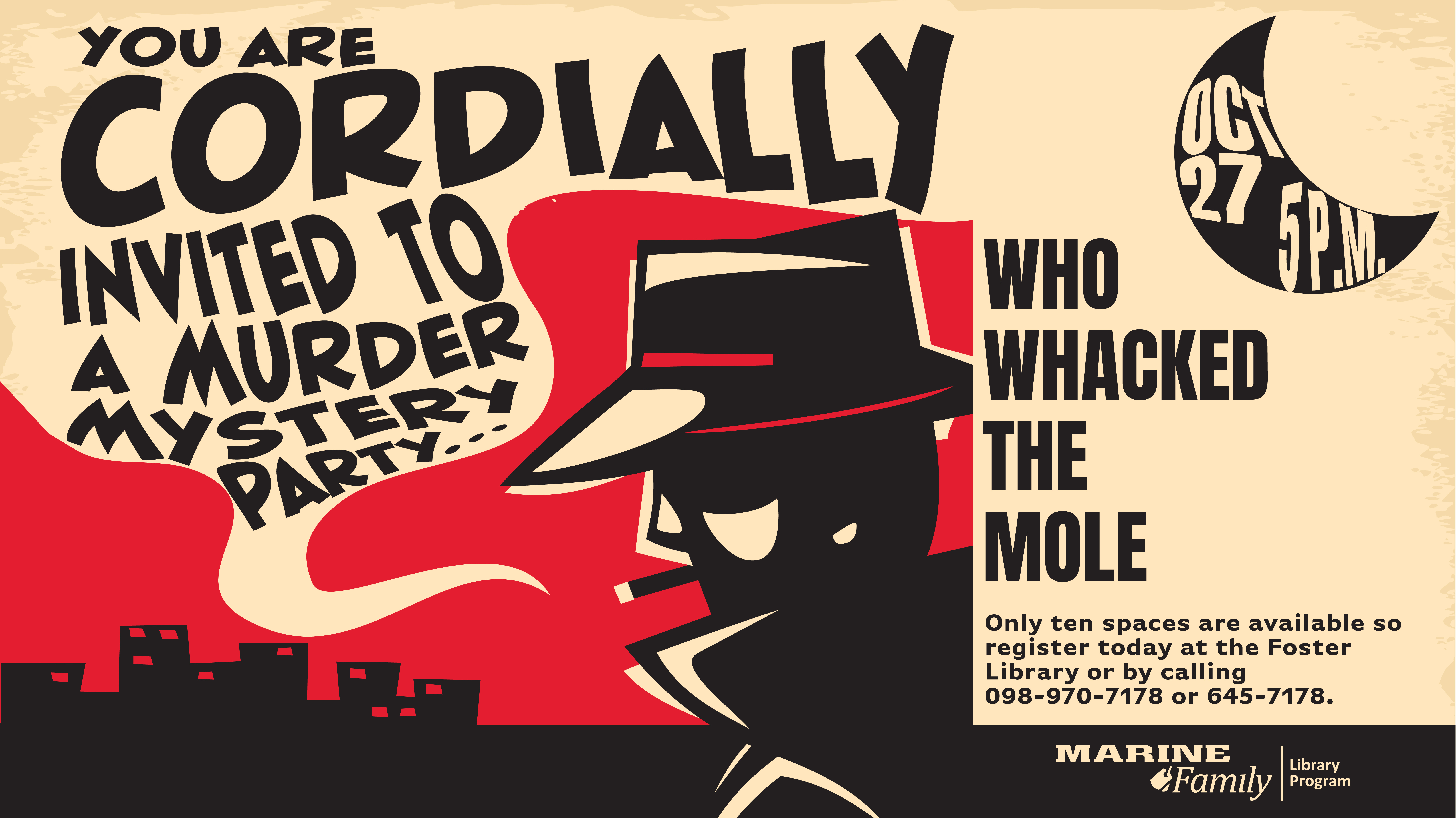 Murder Mystery TV Advertisement