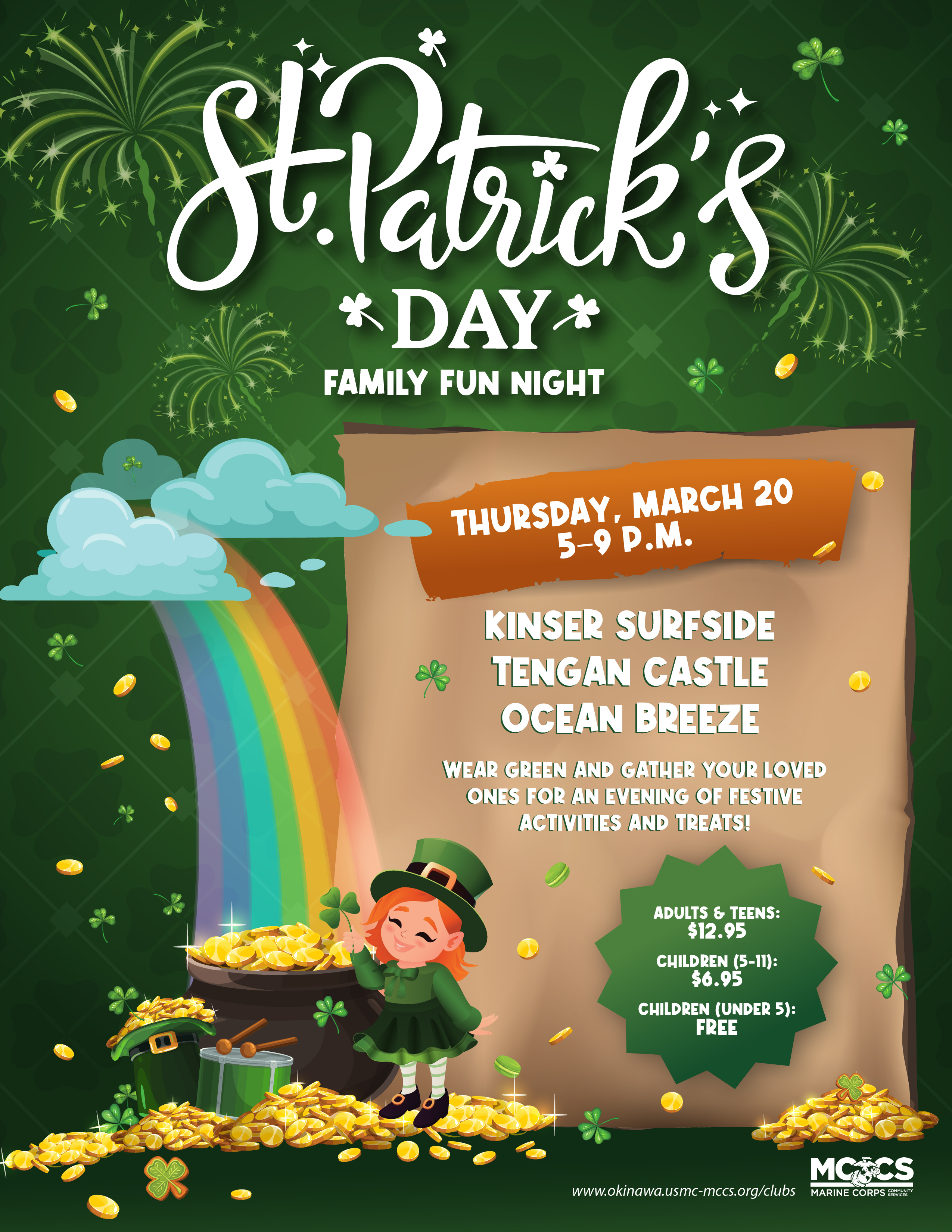 St. Patrick's Day Advertisement